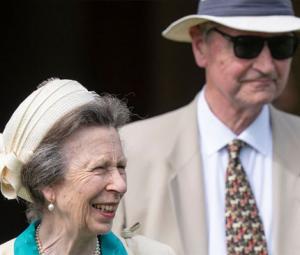 Princess Anne and Sir Tim Laurence enjoy day at Ascot for King George Weekend