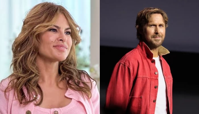 Eva Mendes reacts to Ryan Goslings Ghost Rider casting