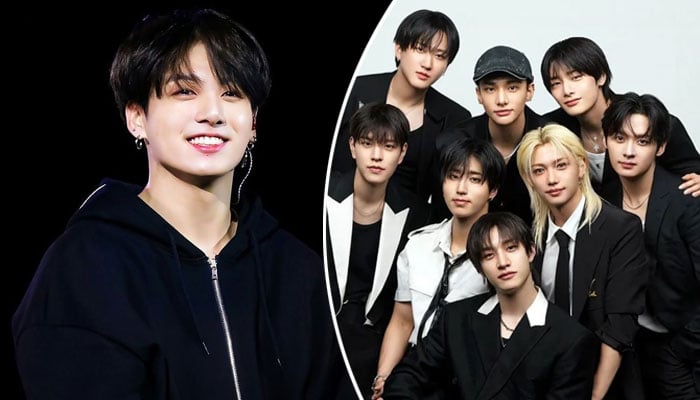 BTS Jungkooks fanboy moments at Stray Kids concert go viral: Watch