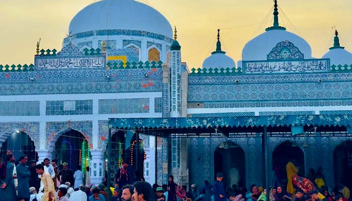 Shrine of Shah Abdul Latif Bhitai. — facebook/@ShahBhittaiOfficial