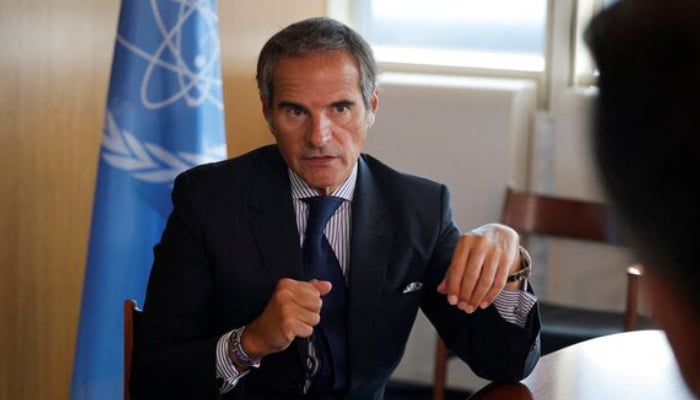 IAEA Director General Rafael Grossi attends an interview with the Reuters team in Vienna, Austria, September 3, 2025. — Reuters