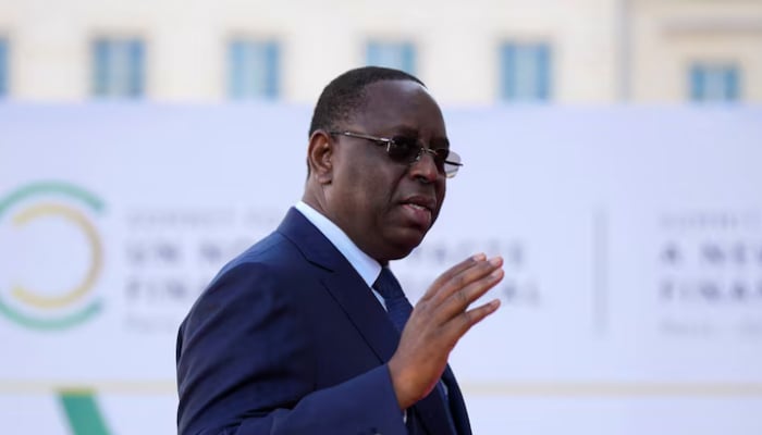Senegals President Macky Sall arrives for the closing session of the New Global Financial Pact Summit, Friday, June 23, 2023 in Paris, France. — Reuters