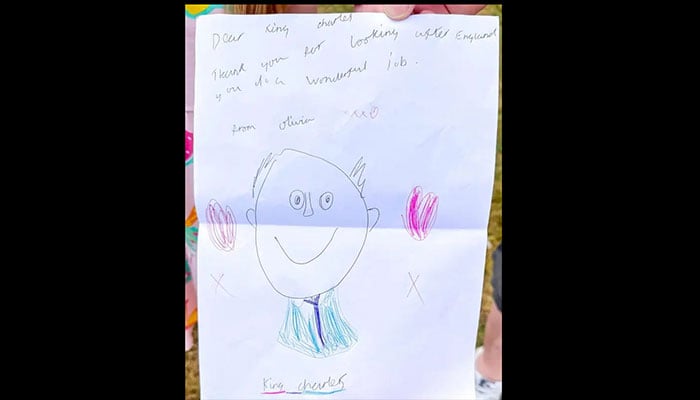 King Charles shares charming moment after receiving young fans special artwork