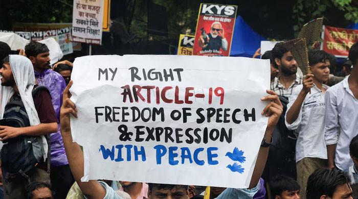 Indian student says ‘Pakistani agent’ tag was used to stifle protest