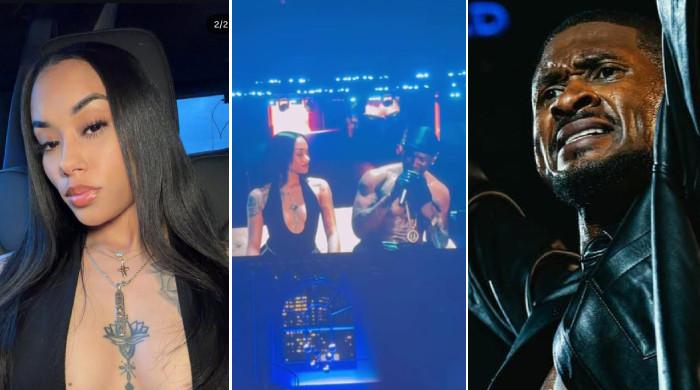 Usher concertgoer addresses rejecting his advances in awkward onstage moment