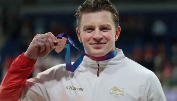 Adam was left disappointed after failing to win gold in both the 100m and 50m breaststroke finals