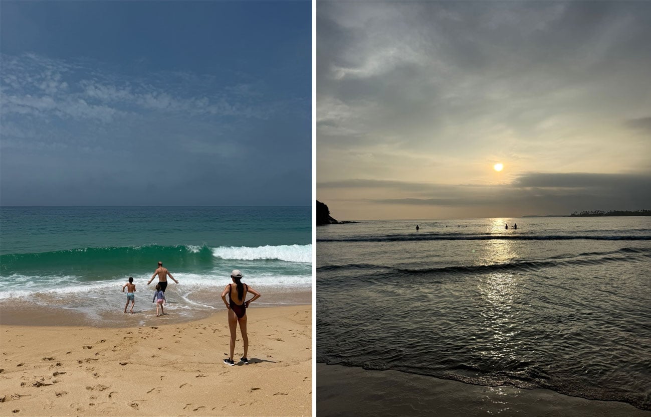 Left: Meghans IG post; Right: Eugenies IG post