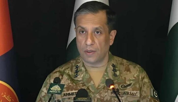 ISPR DG Addresses Press Conference on Counterterrorism and Security
