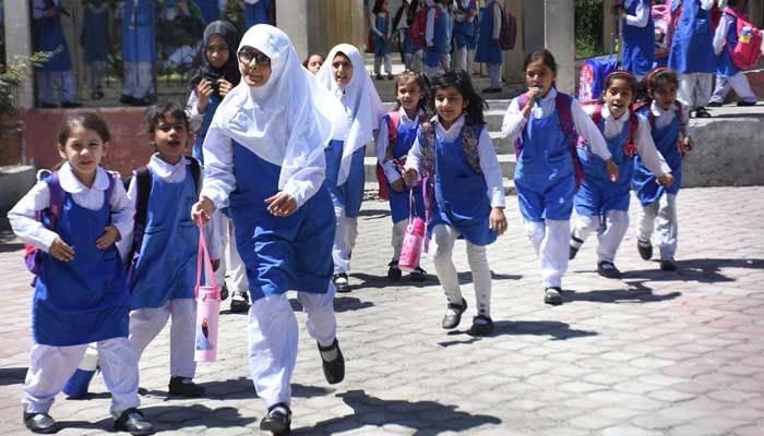 Students leave for their homes after school hours end on May 10, 2023. — Online