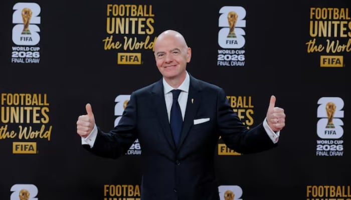 Fifa President Gianni Infantino arrives on the red carpet ahead of the World Cup 2026 Draw at John F Kennedy Center for the Performing Arts, Washington, DC, US, December 5, 2025. — Reuters
