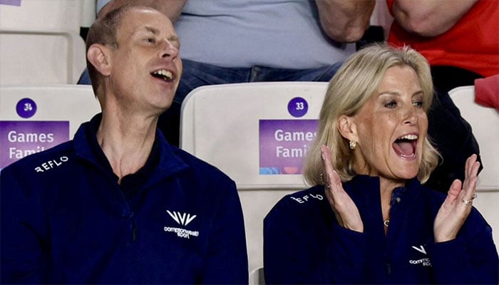The Duke and Duchess of Edinburghs adorable courtside reactions go viral
