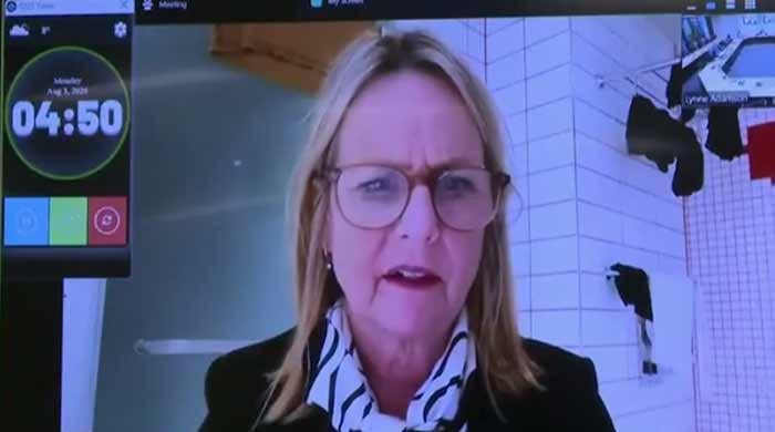 'We can see your washing': NZ politician joins meeting from bathroom