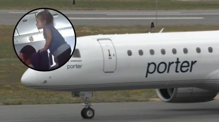 Porter Airlines flight cancelled after toddler refuses to buckle seatbelt