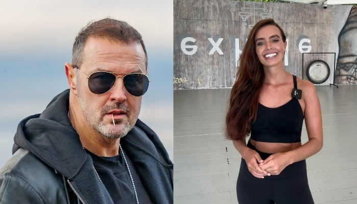 In new pictures, Paddy, could be seen enjoying himself with Emma Carey after munching dinner together