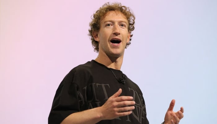 Meta CEO Mark Zuckerberg makes a keynote speech at the Meta Connect annual event at the companys headquarters in Menlo Park, California, US, September 25, 2024. — Reuters