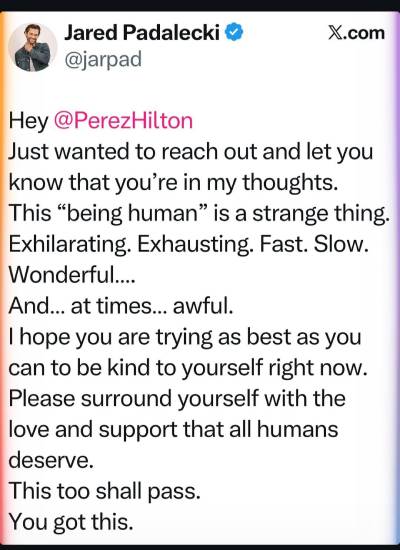 Jared Padalecki, Perez Hilton controversy explained