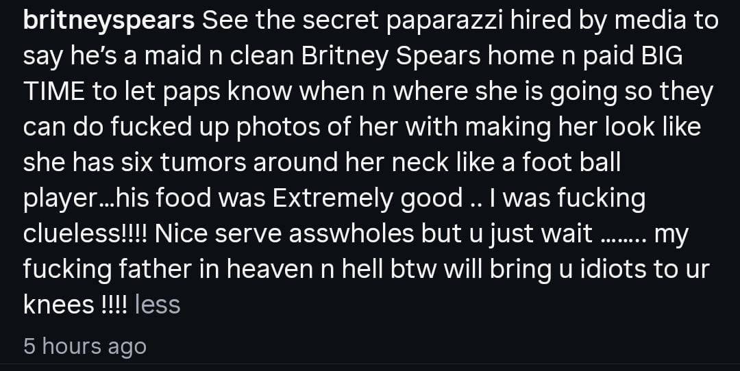 Britney Spears blasts idiot paparazzi after Perez Hiltons apology