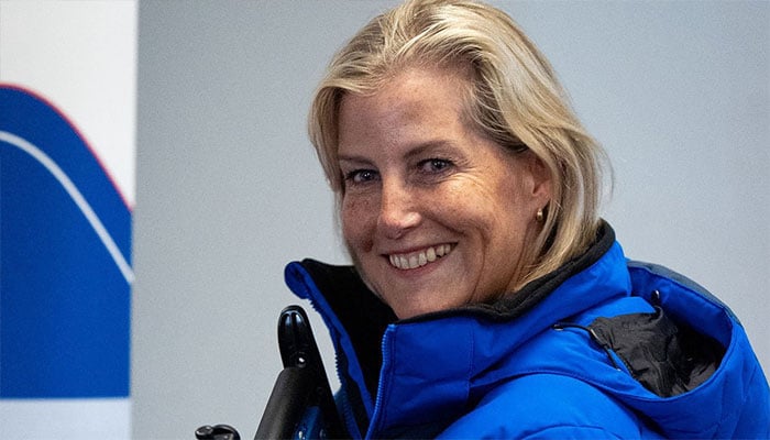 Duchess Sophie picks up laser rifle as charity celebrates her ‘defining moment