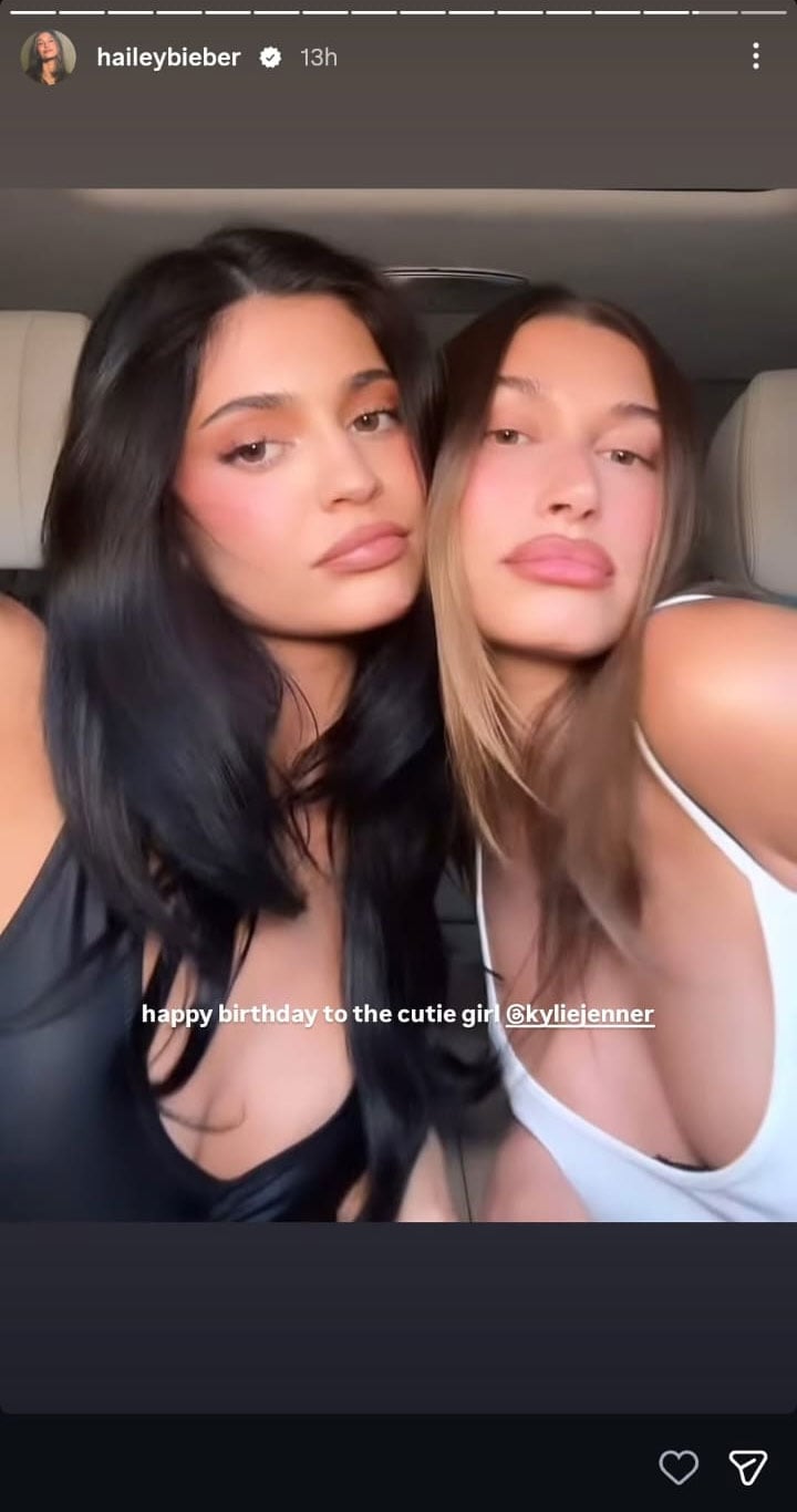 Hailey Bieber pens sweet birthday tribute for ‘cutie girl’ Kylie Jenner