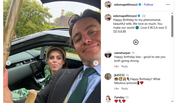 Edo issues royal update amid concerns for Beatrice, Eugenie roles