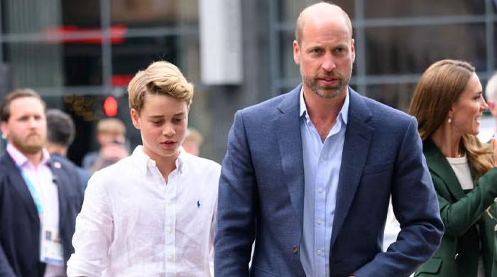 Prince George receives update on new security protocol at Eton College