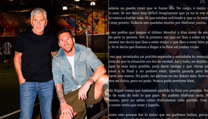 Lionel Messi's Emotional Farewell: A Heartbreaking Tribute to His Father