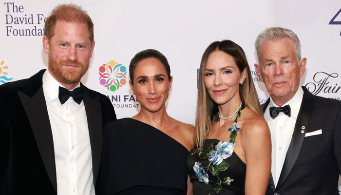 David Foster directly addresses Meghan awkward moment in new statement