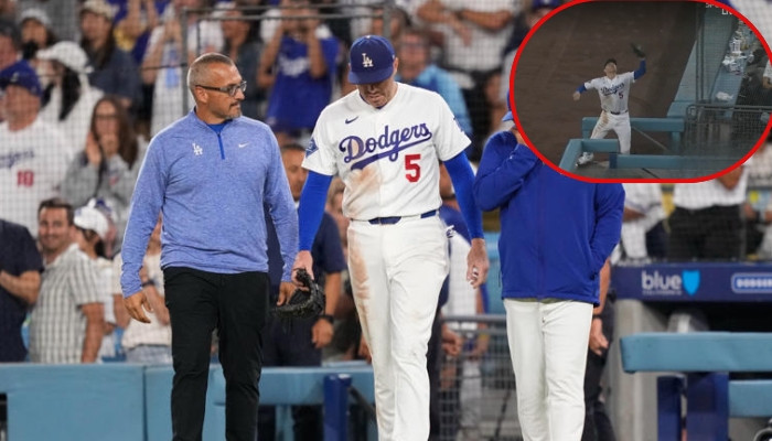 Dodgers' Star Freddie Freeman Suffers Scary Dugout Fall: Will He Bounce Back for Brewers Series?