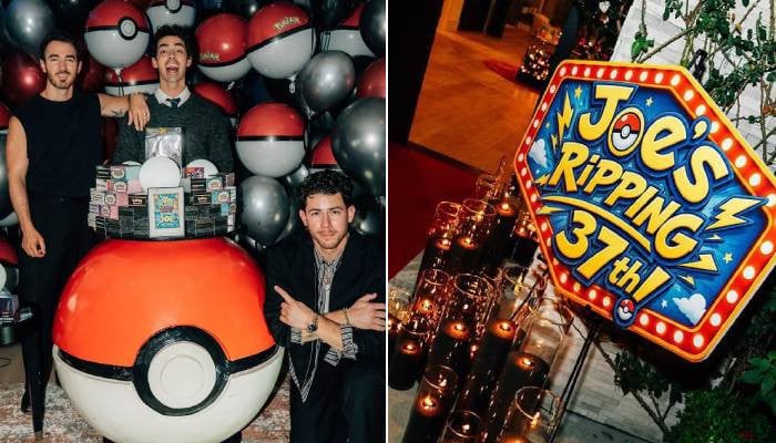 Joe Jonas Celebrates 37th Birthday in Style with Epic Pokémon Bash