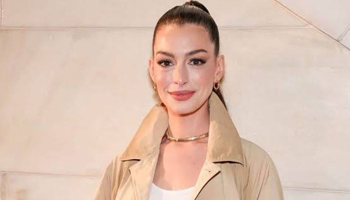 Anne Hathaway fights back tears as she's named Disney Legend at D23