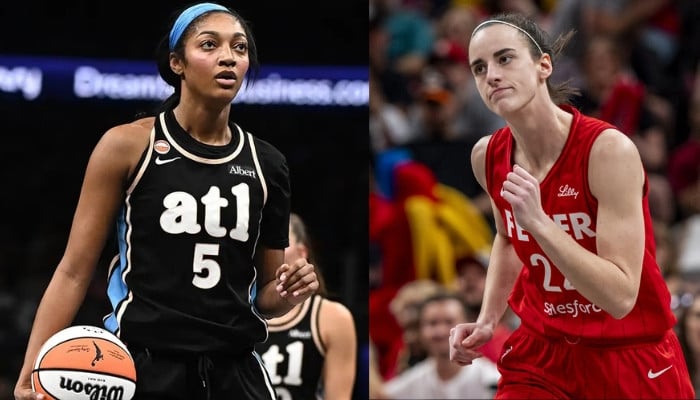 Angel Reese's clash with Caitlin Clark goes viral during Dream's OT thriller over Fever
