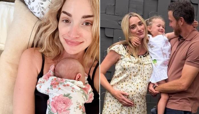 'Ginny & Georgia' star Brianne Howey shares 1st glimpse of her newborn