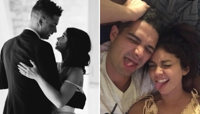 See Sarah Hyland, Wells Adams' 1st pics together on 4th wedding anniversary