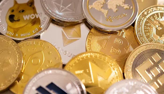 A representation of cryptocurrencies are seen in this illustration. — Reuters/File