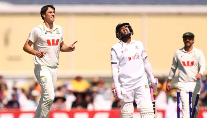 Australia thrash Bangladesh by innings and 51 runs in Mackay to tie series  www.geo.tv