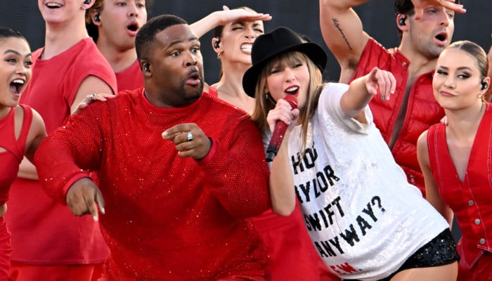 Taylor Swift's Eras Tour dancer Kam Saunders teases exciting news