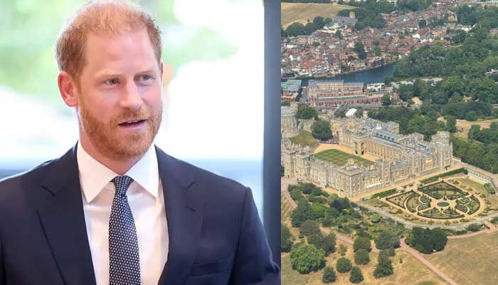 King Charles team tantalises Prince Harry with stunning view of Windsor Castle