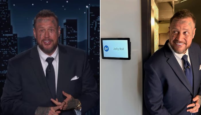 Jelly Roll returns to guest-host Jimmy Kimmel Live for four nights