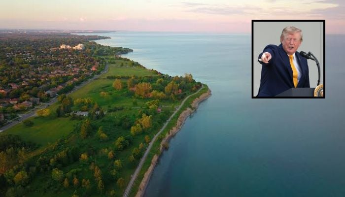 Trump considers renaming 13,000-year-old Lake Ontario to ‘Lake America’ after Canada talks fail