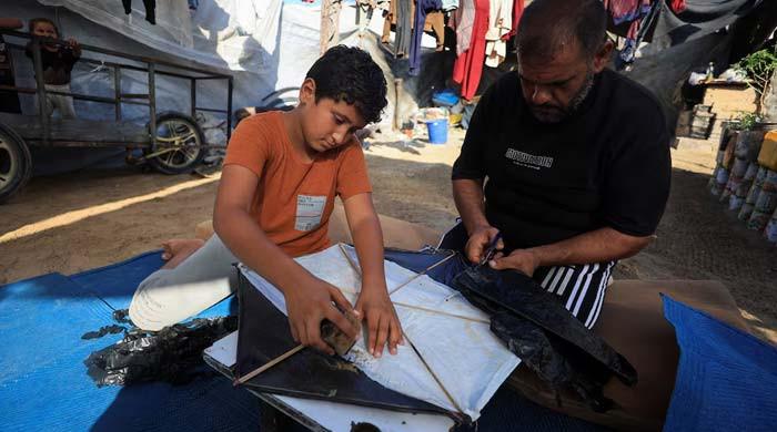 Gaza parents urged to stop kids flying kites after Israel warning to Hamas