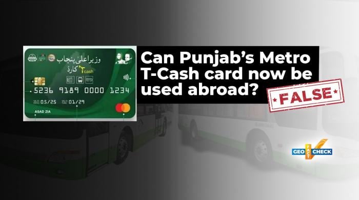 Fact-check: Punjab's Metro T-Cash card cannot be used for international transactions