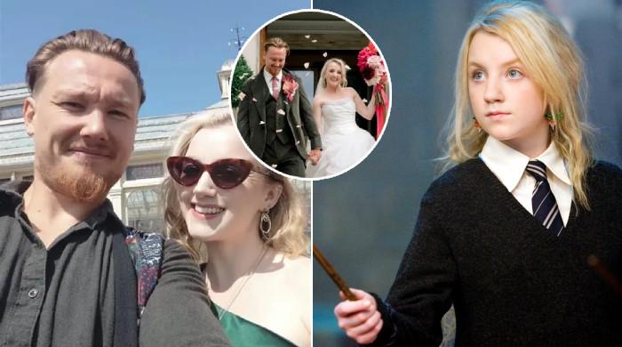 'Harry Potter' star Evanna Lynch marries Denis Skinner in magical ceremony
