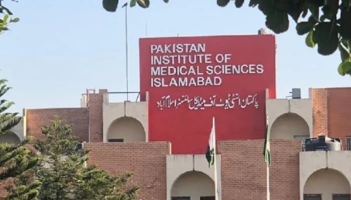 The Pakistan Institute of Medical Sciences (Pims) building in Islamabad. — https://www.facebook.com/officialpimsisb/File