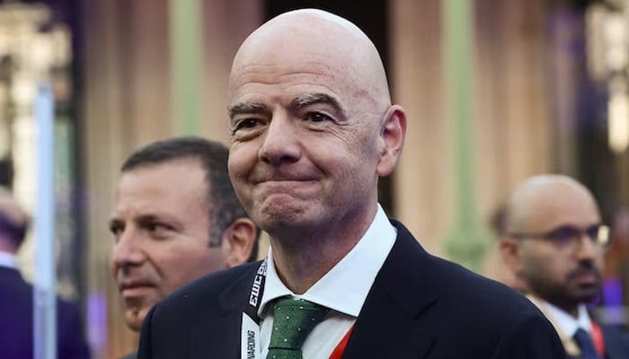 Fifa President Gianni Infantino attends the closing ceremony of the Esports World Cup at the Grand Palais in Paris, France, August 23, 2026. — Reuters