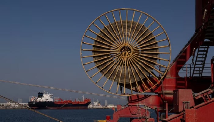 An oil tanker docked at Port of Fujairah, in Fujairah, United Arab Emirates, May 6, 2026.— Reuters