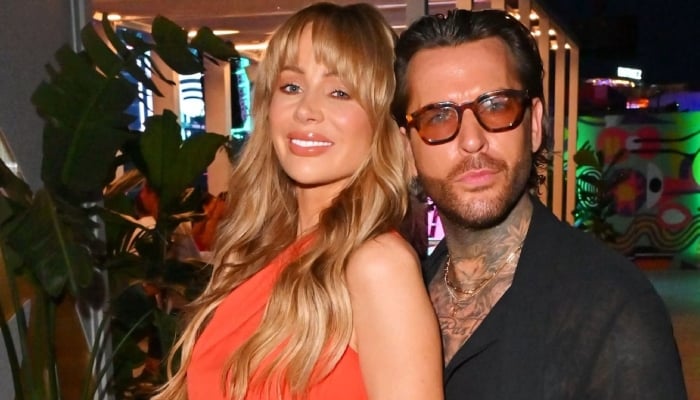 the presenter shared photographs of them together for the first time on Wednesday night