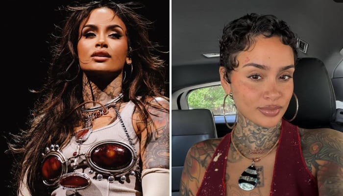 The 31-year-old shares picture from the hospital as she cancels two shows