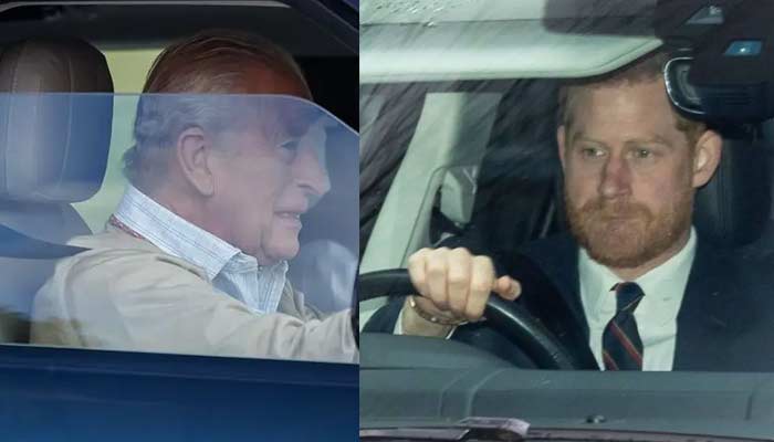 King Charles makes first appearance with health update as Harry arrives home