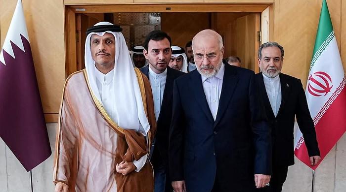 Qatar pushes Iran talks as US doubles down on sanctions, Tehran sets terms for strait