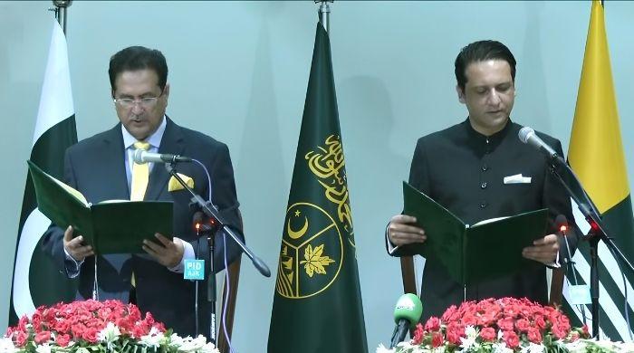 PML-N's Iftikhar Gilani sworn in as AJK prime minister